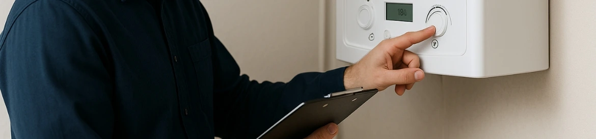 Przegląd serwisowy pieca gazowego